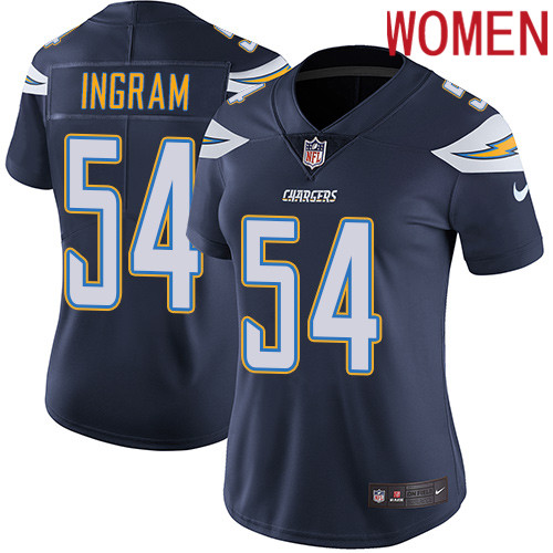 2019 Women Los Angeles Chargers #54 Ingram blue Nike Vapor Untouchable Limited NFL Jersey